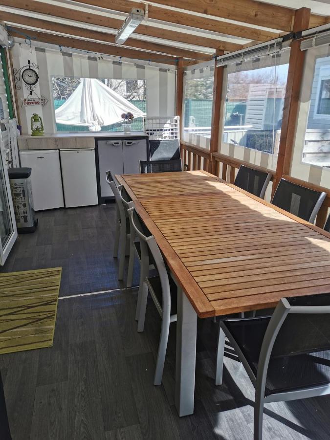 סן ז'אן דה מון Camping Les Bois Mobil Home Grand Luxe 3Ch 2Sdb מראה חיצוני תמונה